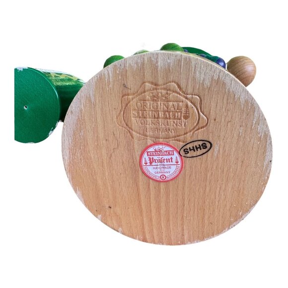 Steinbach Volkskunst Urafent Nutcracker Handmade Germany Chubby Wineseller S1337 - Picture 9 of 16